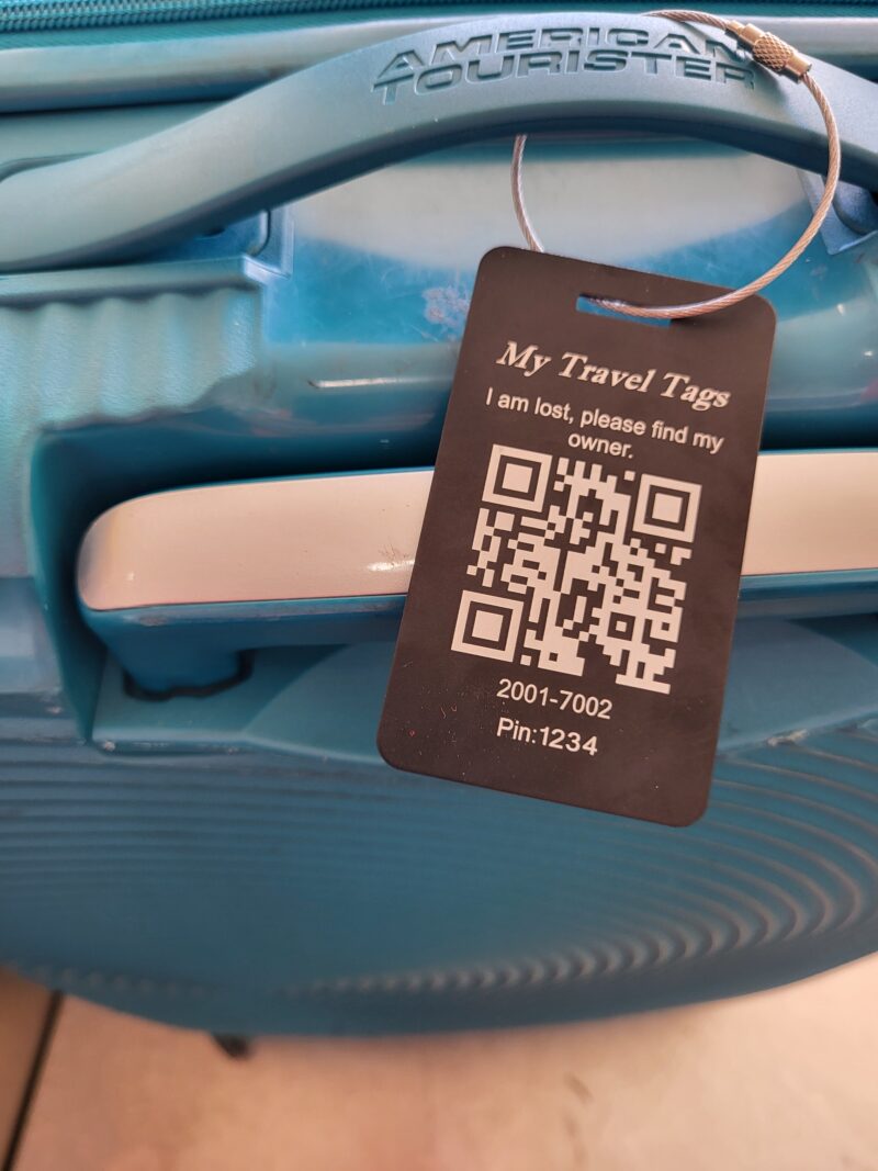 My Travel Tags are personalized luggage tags quick and easy identification to get your luggage to your destination