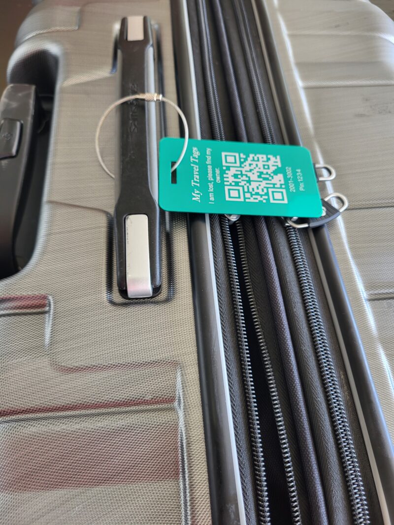 My Travel Tags are personalized luggage tags quick and easy identification to get your luggage to your destination