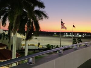 RSW Airport in the morning sunrise