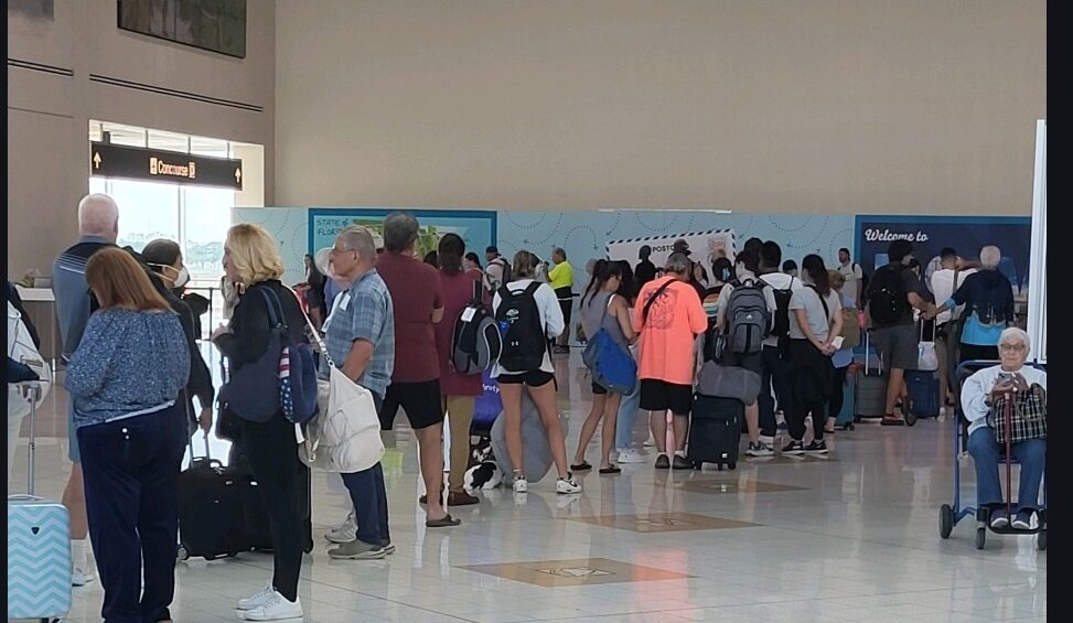 Airport delays may happen