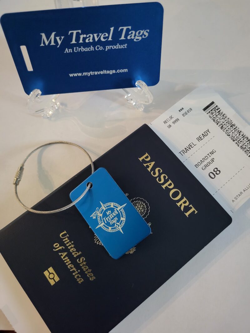 paassport with boarding pass